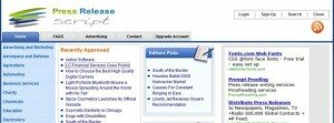 press release script e1287156961309 300x111 Press Release Portal Script