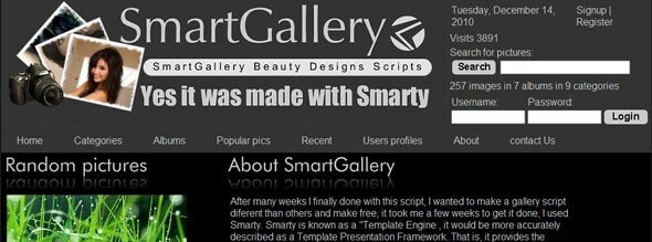 SmartGallery Photo Gallery Script