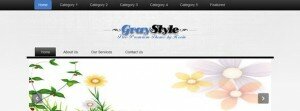 graystyle wordpress theme e1295365726872 300x111 Gray Style Wordpress Theme