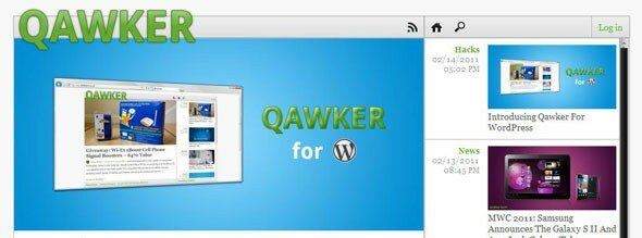 Qawker WordPress Theme