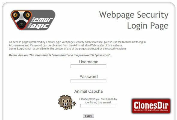 lemur logic webpage security script Lemur Logic Webpage Security Script