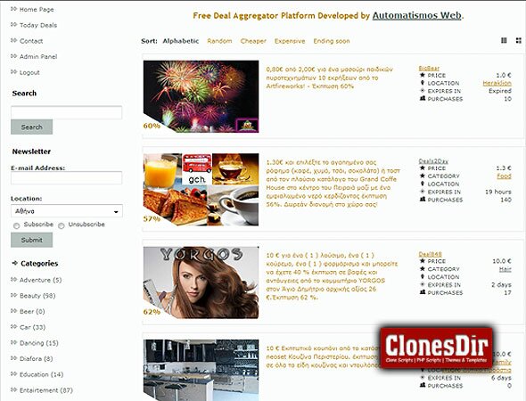 free deal aggregator script Open Source Deal Aggregator Script