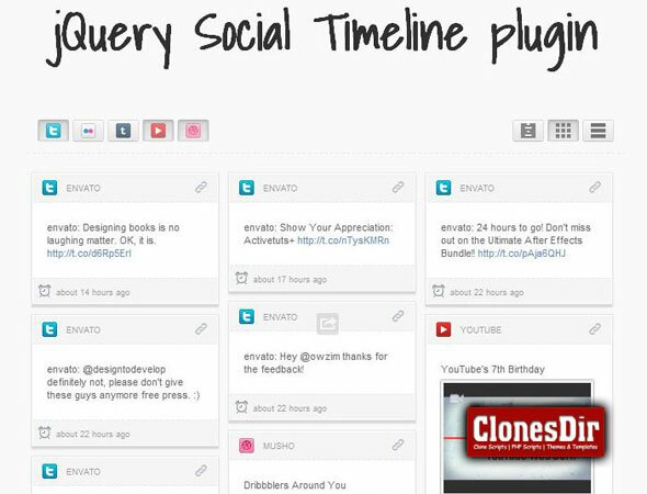 wordpress social timeline plugin Wordpress Social Timeline Plugin